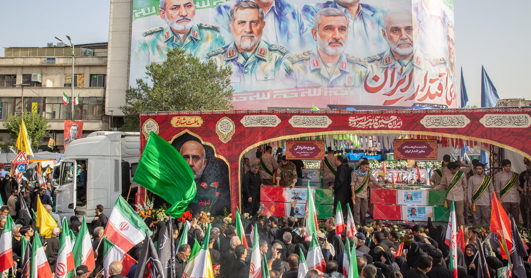 Iran Holds State Funeral for Military Commanders and Nuclear Scientists  at george magazine