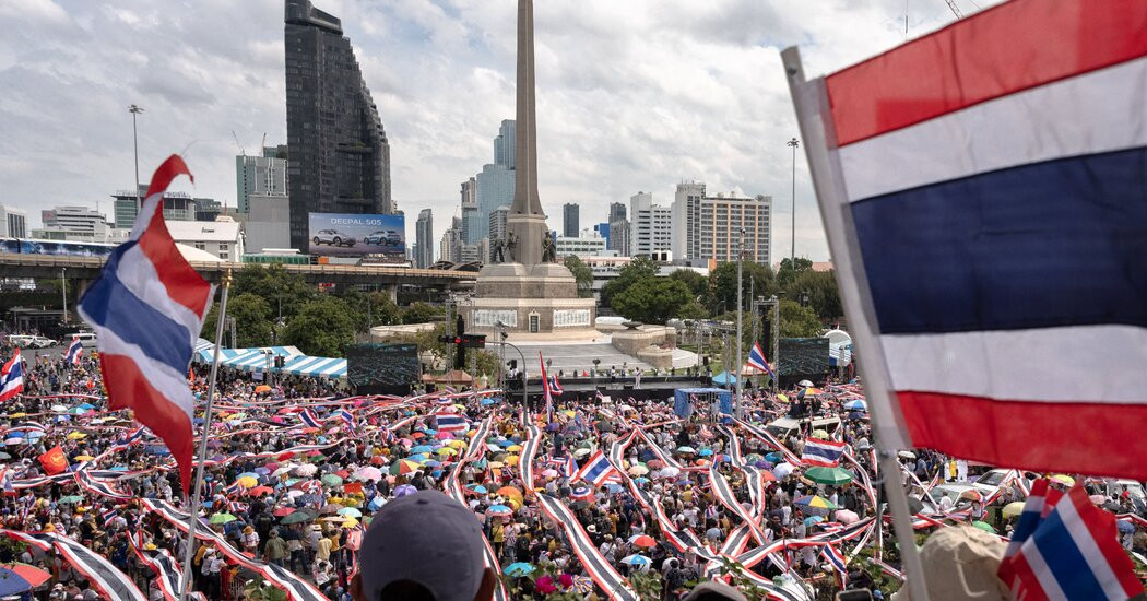 Thai Protesters Vent Their Exasperation With the Prime Minister  at george magazine