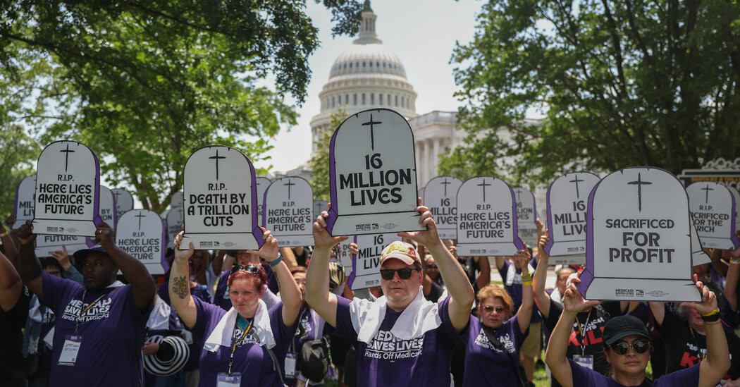 Senate Version of Trump’s Policy Bill Would Slash Medicaid Spending Even More  at george magazine