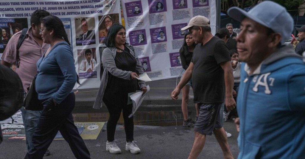 Mexico’s Vote on Nearly 2,700 Judges Will Test Its Democracy