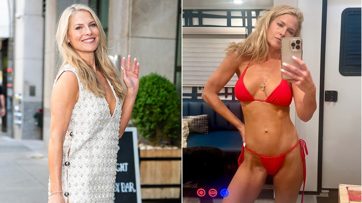 'Landman' star Ali Larter stuns in red bikini selfie from her trailer  at george magazine