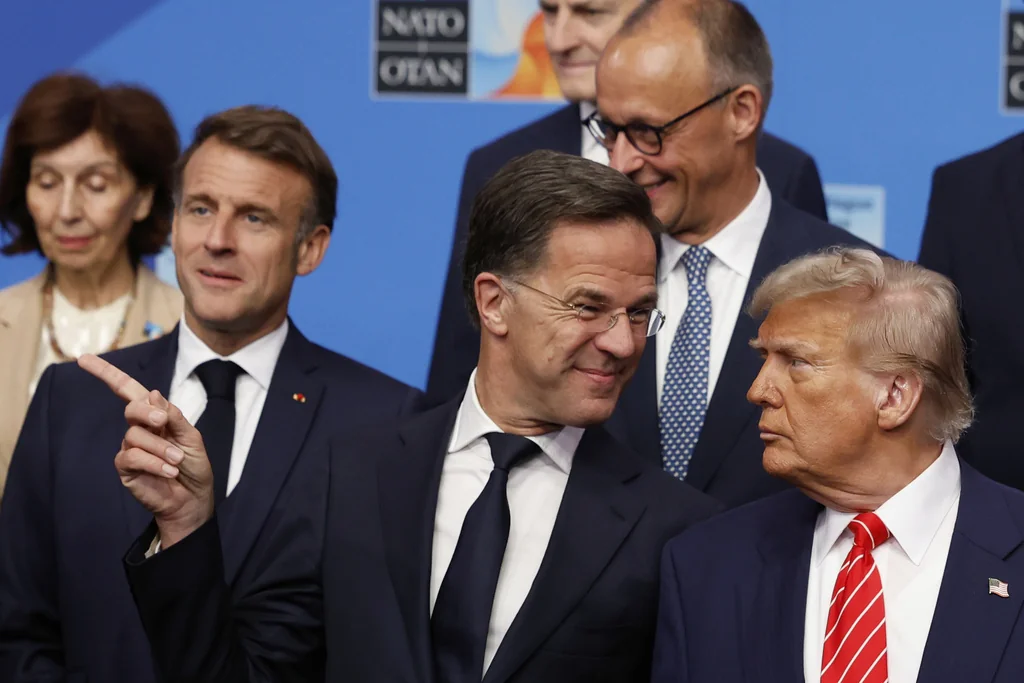 Trump and Mark Rutte share awkward moment at summit as NATO chief calls him ‘daddy’  at george magazine