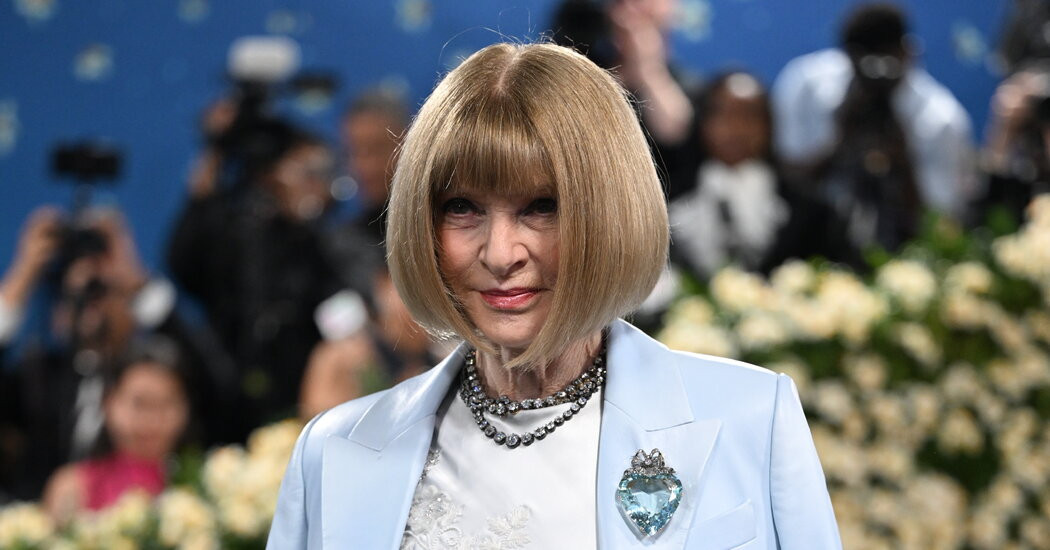 Anna Wintour Cedes Vogue Editor in Chief Title But Will Retain Editorial Control  at george magazine