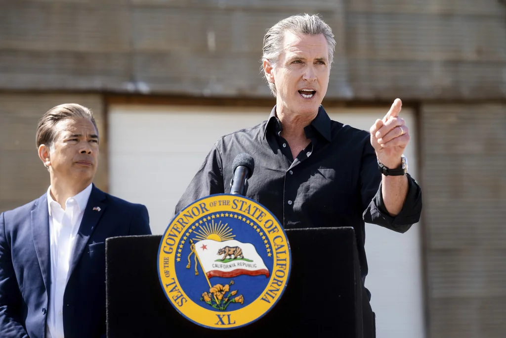 Newsom jumps into meme wars dominated by Trump team  at george magazine