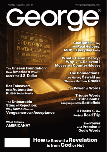 GEORGE Magazine, Issue 33 at george magazine
