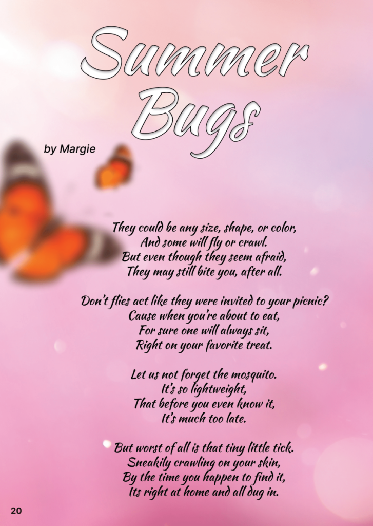Summer Bugs  at george magazine