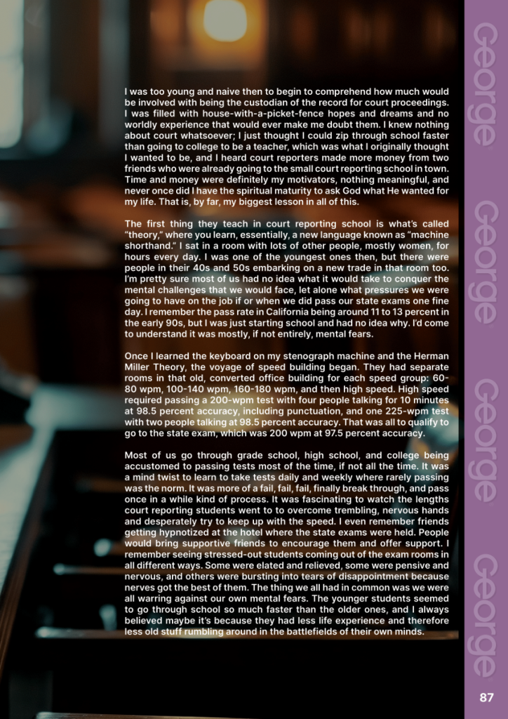 Write This Way  at george magazine