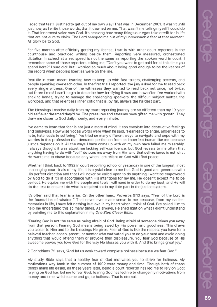 Write This Way  at george magazine