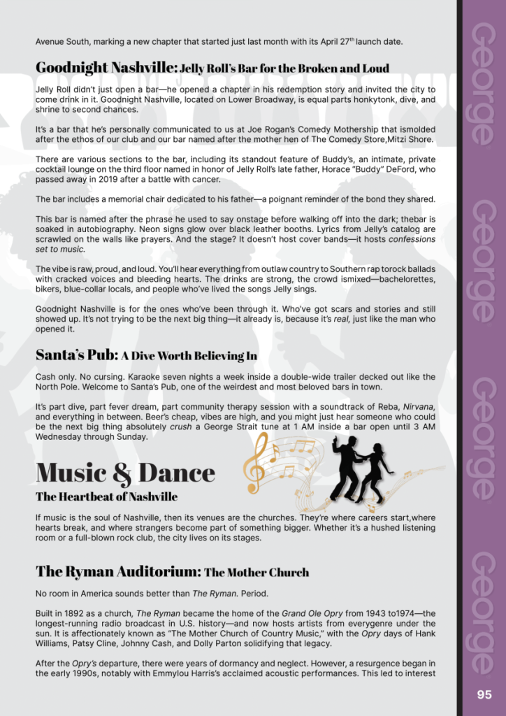 NightLife Nashville  at george magazine