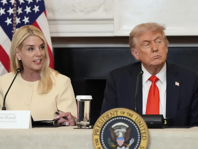Bondi pressed over Trump’s Insurrection Act claims