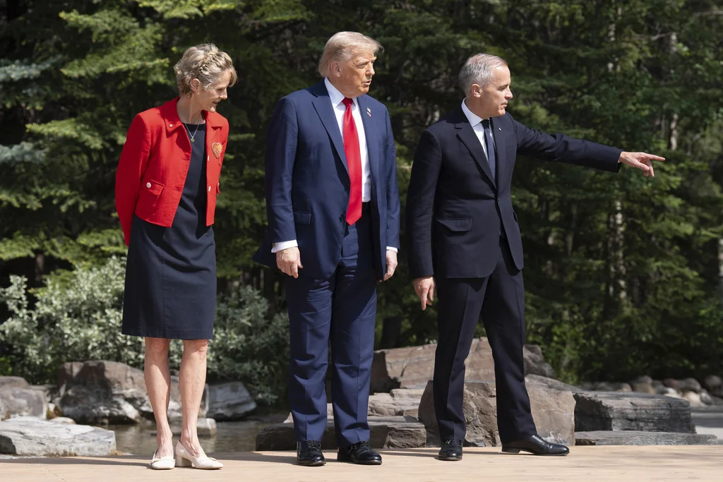 Carney asserts early control in G7 test presented by Trump  at george magazine