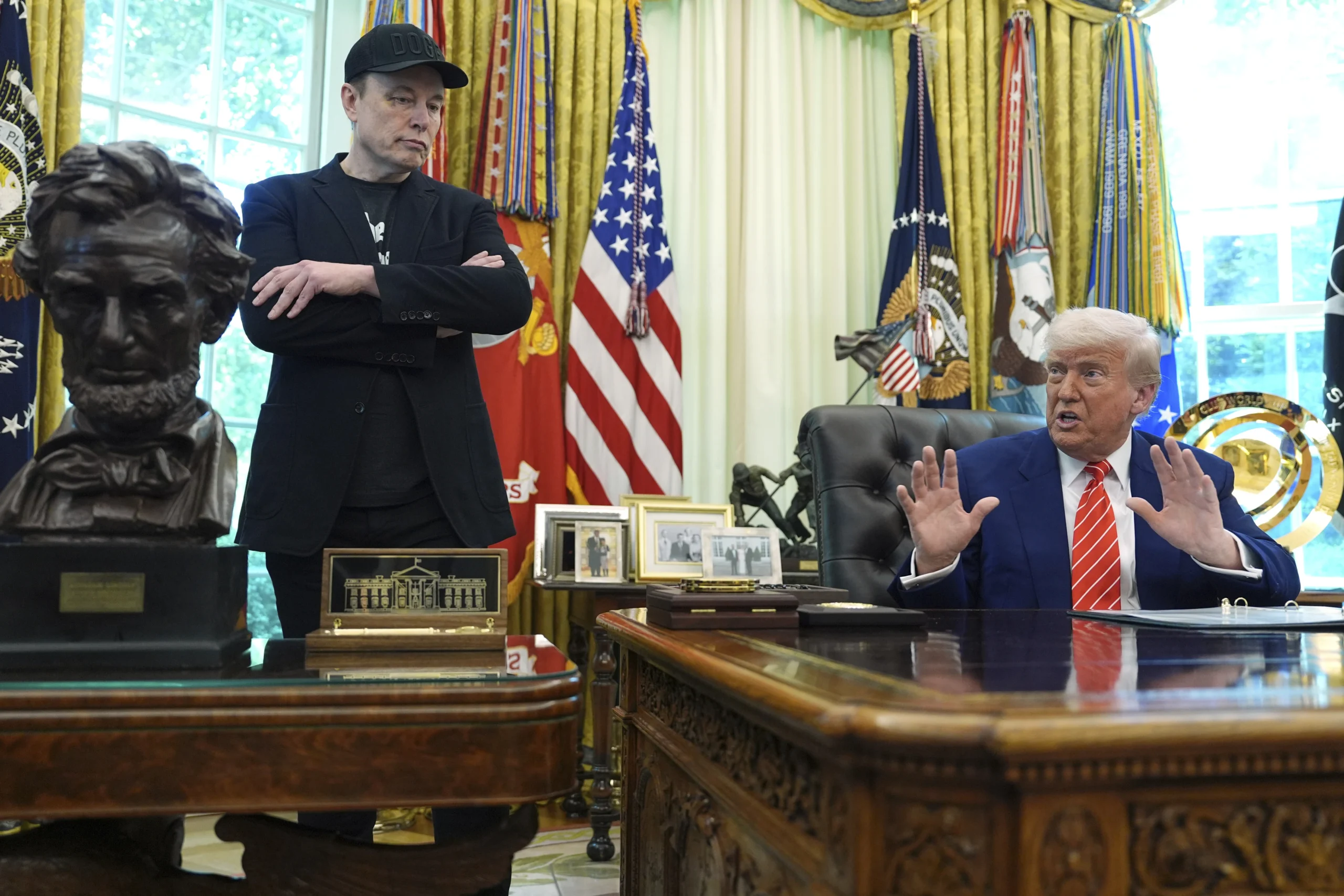 Trump warms to reconciliation with Musk, says apology was ‘very nice’  at george magazine