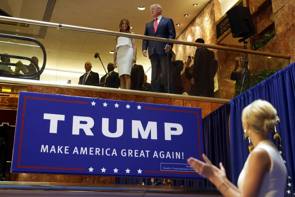 A decade of MAGA: How Trump’s golden escalator ride changed America  at george magazine