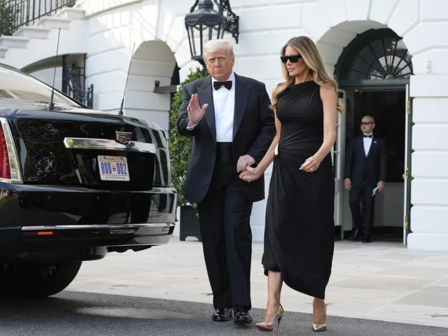 ‘Class is back’: Trumps and Vances wow in black-tie fashion on Kennedy Center red carpet