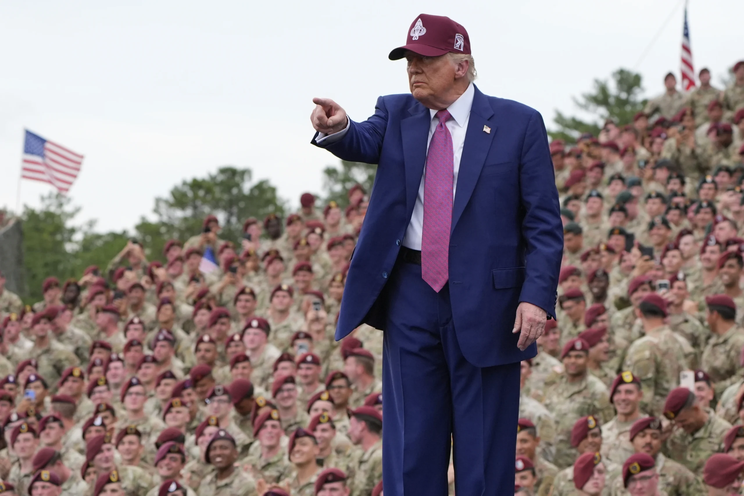 Army secretary shoots down claims that military parade celebrates Trump  at george magazine