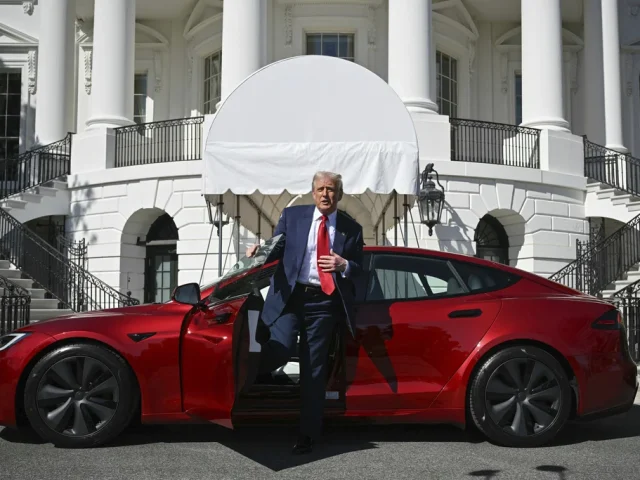 Trump considering ditching his Tesla after breakup with Musk