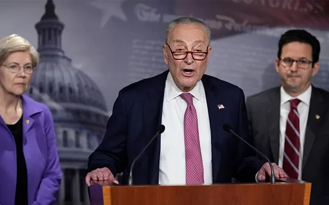 Democratic split on US involvement in Iran spells more trouble for Schumer