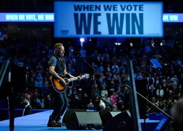 President Trump and music icon Bruce Springsteen are taunting each other. Who is winning?