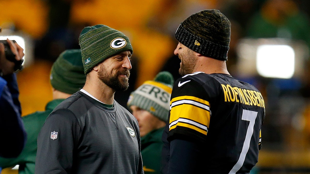 Ben Roethlisberger suggests Aaron Rodgers' first year with Steelers 'might be his last go'  at george magazine