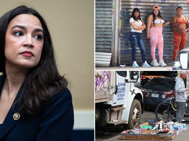AOC, progressives ripped for ignoring ‘Red Light’ district as prostitution, filthy streets return
