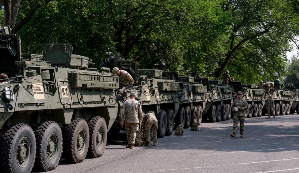 Senior Republicans won’t stick around for Trump’s big-budget military parade  at george magazine