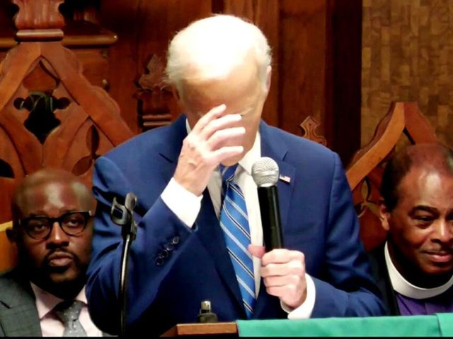 ‘This guy’: Slurring Biden takes shot at Trump, those trying to ‘erase our history’ at Juneteenth church event