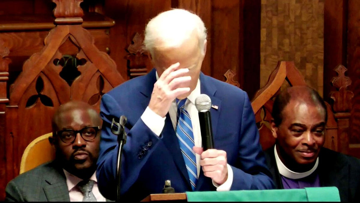 ‘This guy’: Slurring Biden takes shot at Trump, those trying to ‘erase our history’ at Juneteenth church event  at george magazine