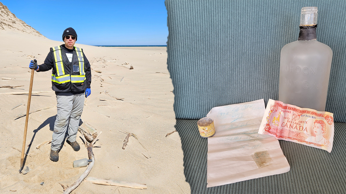 Message in bottle from 1983 washes up on remote island with historical contents intact  at george magazine