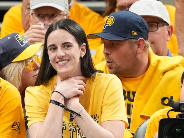 Caitlin Clark revives Reggie Miller’s notorious choke sign as Pacers mount comeback in Game 3 of NBA Finals