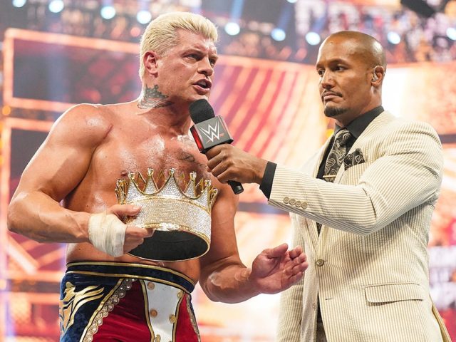 Cody Rhodes, Jade Cargill earn title shots at SummerSlam as they’re crowned King and Queen of the Ring