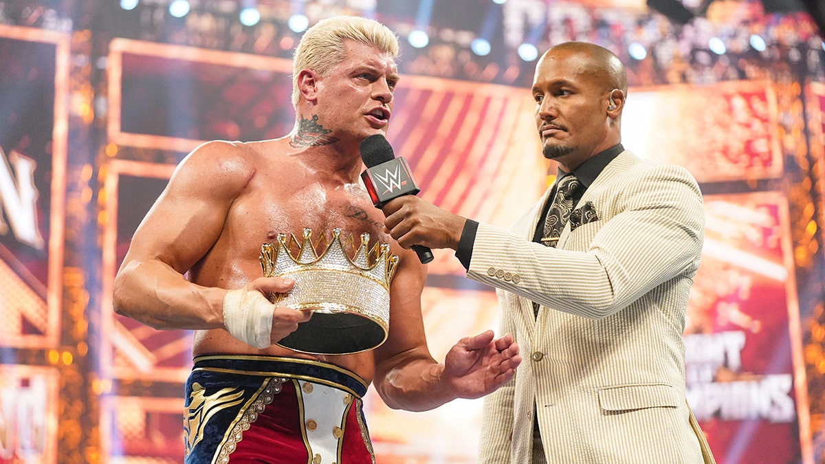 Cody Rhodes, Jade Cargill earn title shots at SummerSlam as they're crowned King and Queen of the Ring  at george magazine