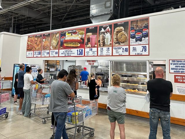 First day at Costco food court almost sends new hire running for the door