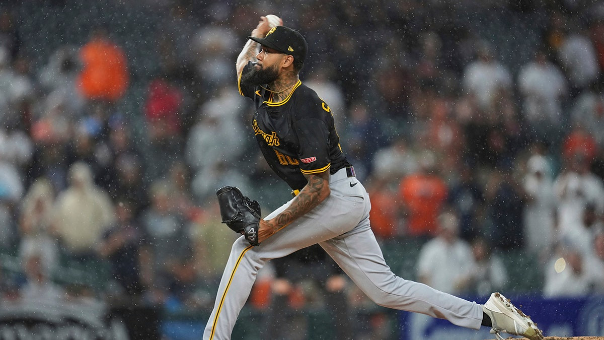 Pirates reliever Dennis Santana swings at fan who 'crossed the line' during fiery altercation  at george magazine