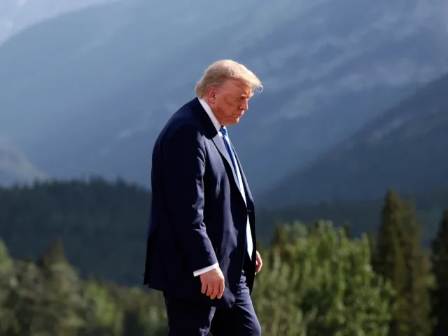 Trump spurns anti-materialist language used in tariff talk when it comes to his business empire
