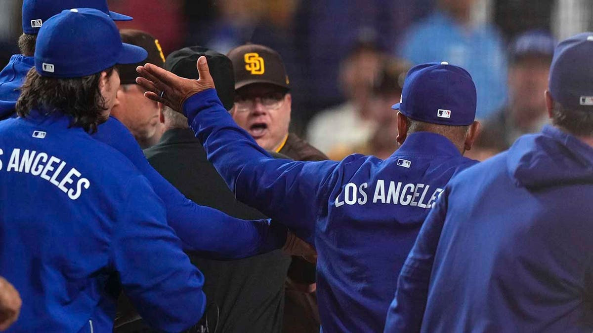 MLB suspends Dodgers and Padres managers after chaotic bench-clearing incident  at george magazine