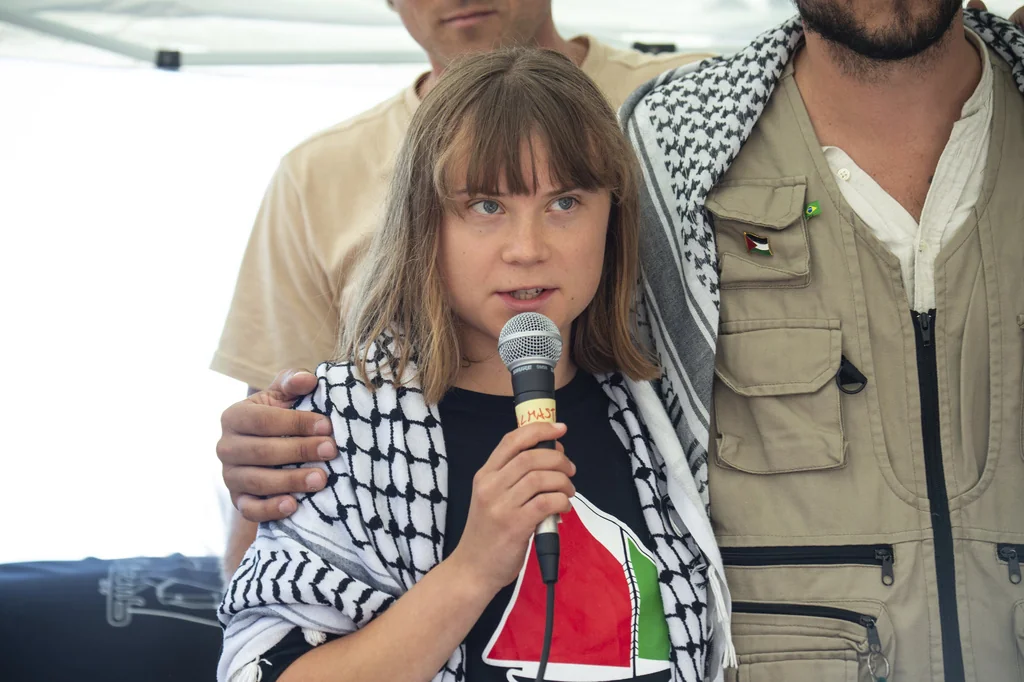 Trump suggests anger management for ‘young, angry’ Greta Thunberg after Israel seizes Gaza aid ship  at george magazine