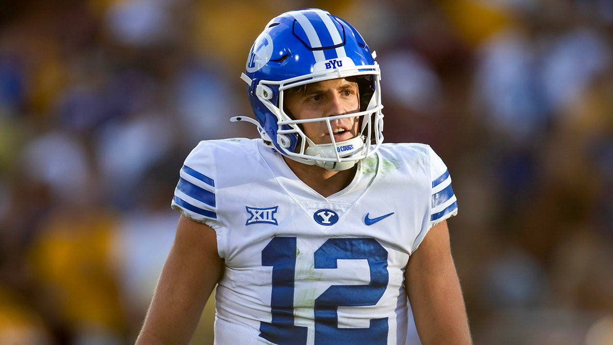 BYU's Jake Retzlaff intends to transfer as QB expects honor code suspension after assault allegations: report  at george magazine