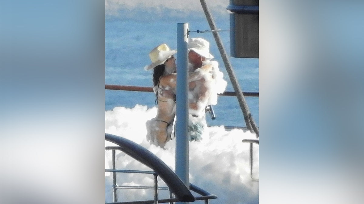 Jeff Bezos and Lauren Sánchez get steamy at foam party aboard $500M superyacht  at george magazine