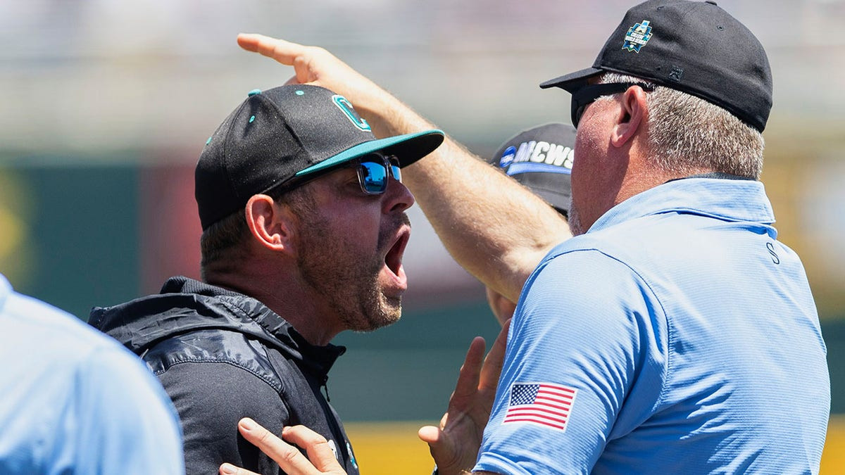 Coastal Carolina coach gets ejected in first inning of pivotal College World Series matchup  at george magazine