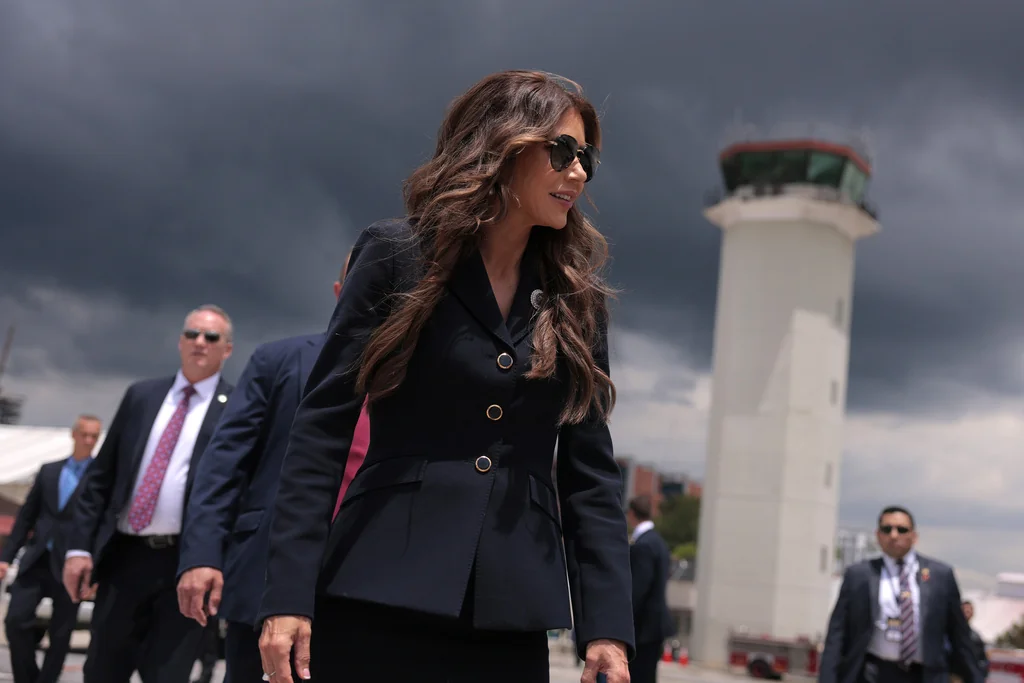 Kristi Noem kept $80,000 ‘dark money’ payment off federal disclosure forms  at george magazine