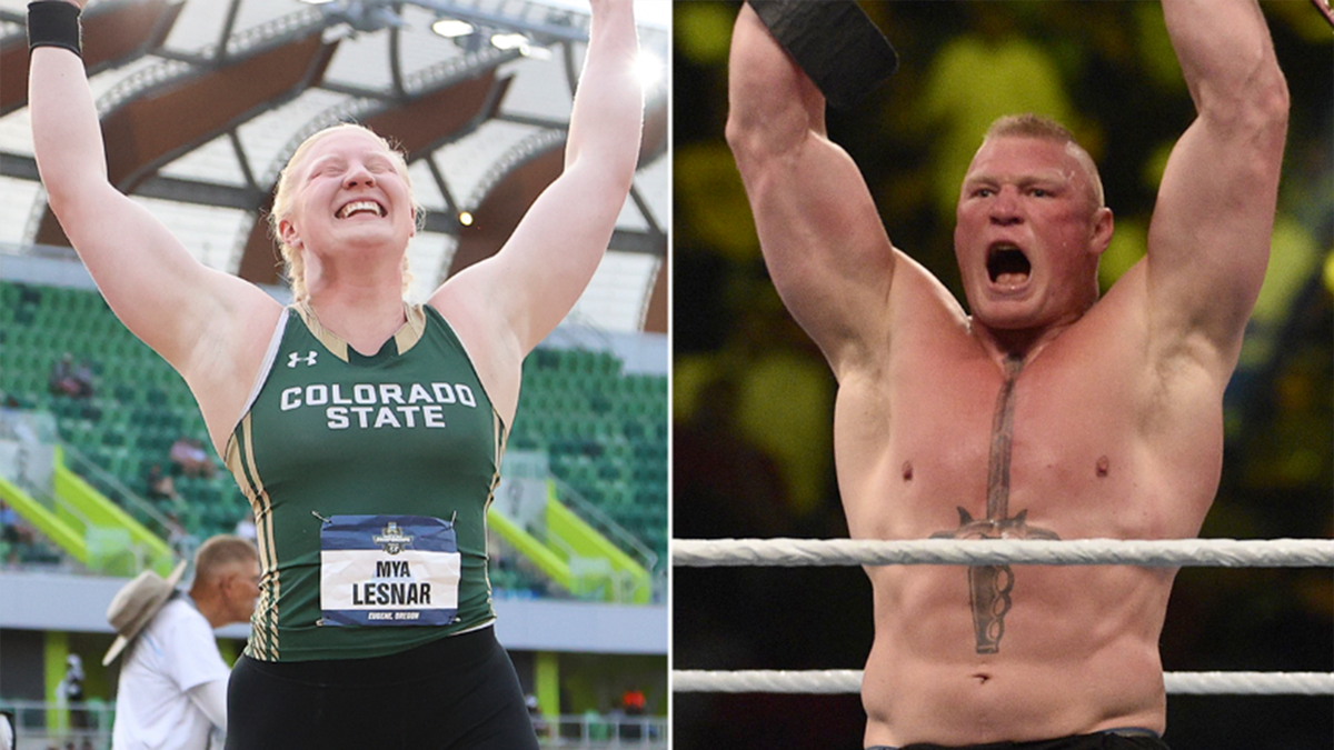 Brock Lesnar's daughter wins NCAA Division I women's shot put championship  at george magazine