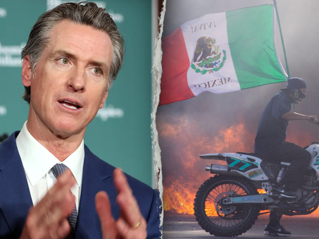 California candidate for governor blasts Newsom while walking through LA riot aftermath