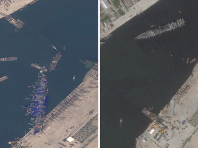 How North Korea Salvaged a Capsized Warship