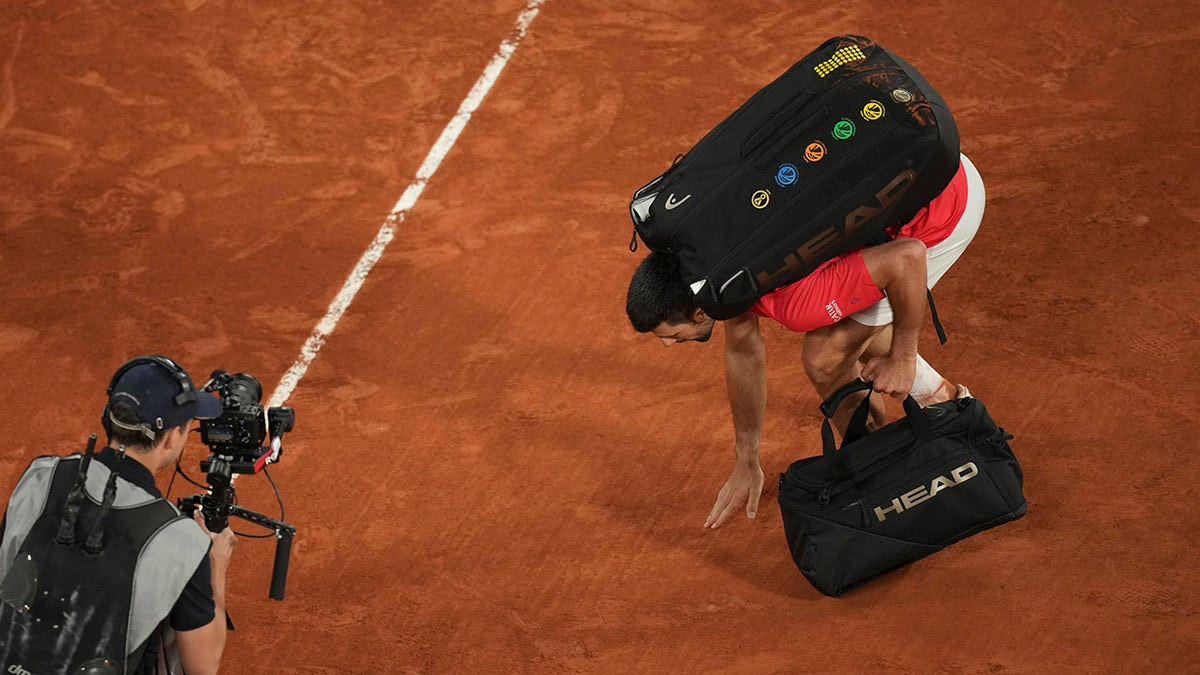 Novak Djokovic hints at retirement after French Open defeat to Jannik Sinner  at george magazine