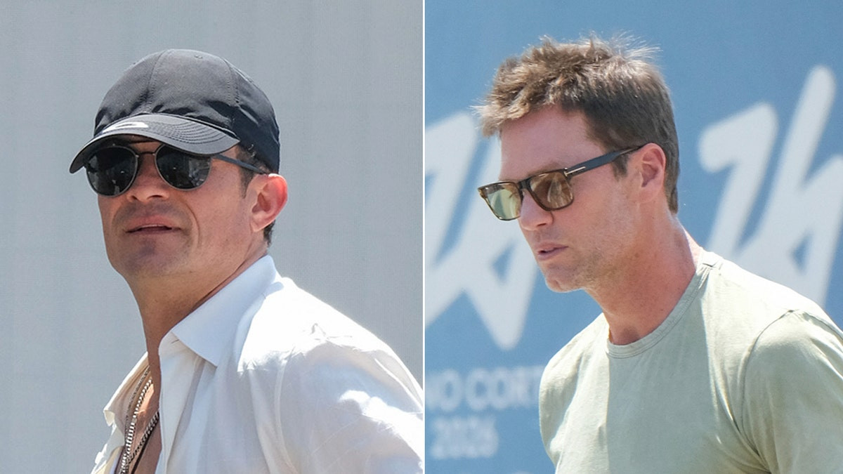 Orlando Bloom, Tom Brady, Leonardo DiCaprio spotted leaving Jeff Bezos extravagant Italian wedding  at george magazine