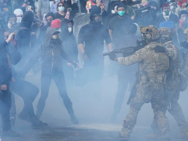 Multiple arrests near Portland ICE building after police declare riot