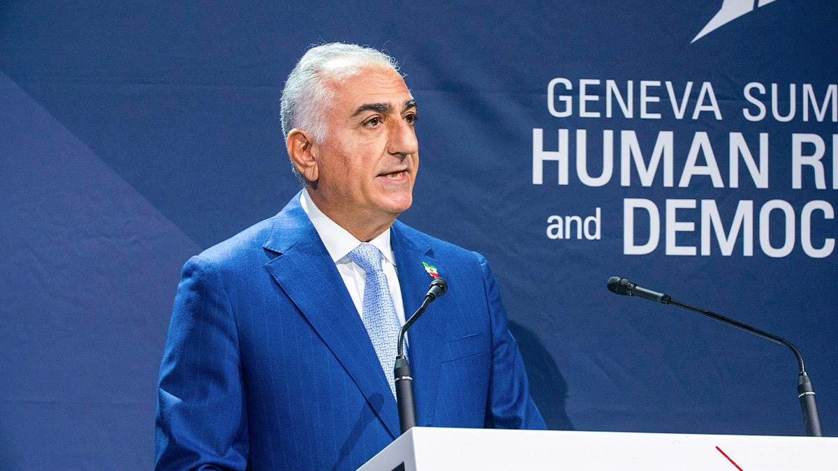 Exiled crown prince says Iranian people have 'tremendous opportunity' to topple weakened regime  at george magazine