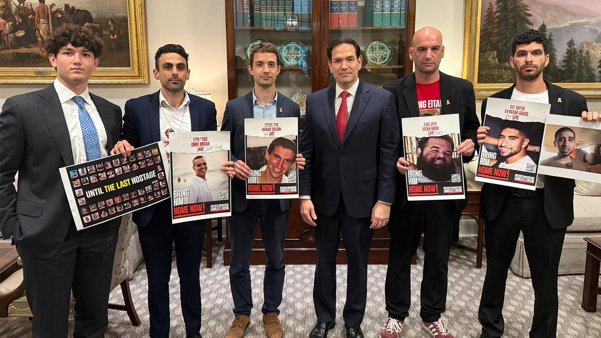 Marco Rubio holds first meeting with families of hostages held by Hamas  at george magazine