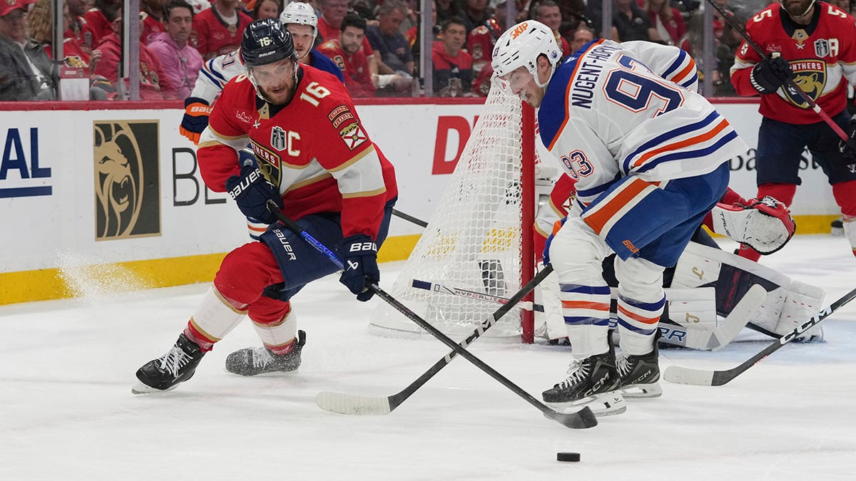 Oilers tie Stanley Cup Final with overtime comeback victory in front of Taylor Swift, Travis Kelce  at george magazine