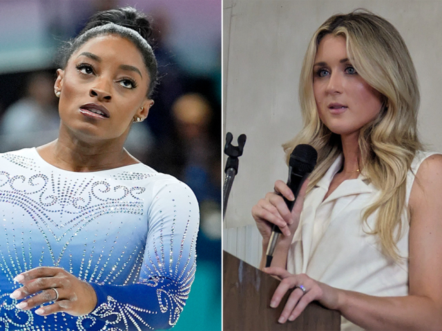 Riley Gaines fires back at Simone Biles after social media dispute over transgender athletes